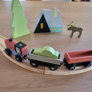Tenderleaf toys Tree Top Train set